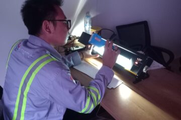 Sistem monitoring lab kalibrasi terintegrasi